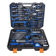 Coffret d'outils (mallette bleue)